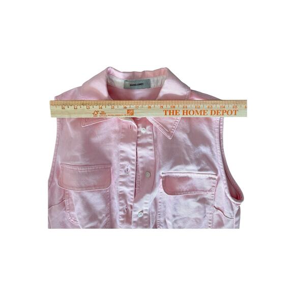 Rachel Comey Pink Denim Jumpsuit Size 0 Tank Sleeveless - Picture 10 of 14
